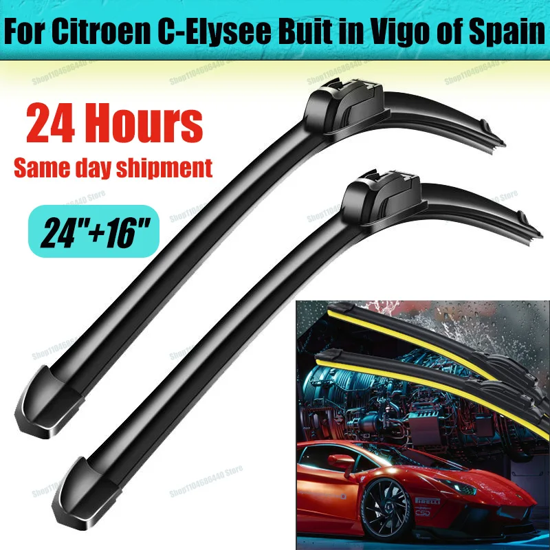MISIMA Wiper Blade Sets Fit For Citroen C-Elysee Front Windshield Window MK2 24" 16" 2012 2013 2014 2015 2016 2017
MISIMA Wiper Blade Sets Fit For Citroen C-Elysee Front Windshield Window MK2 24" 16" 2012 2013 2014 2015 2016 2017