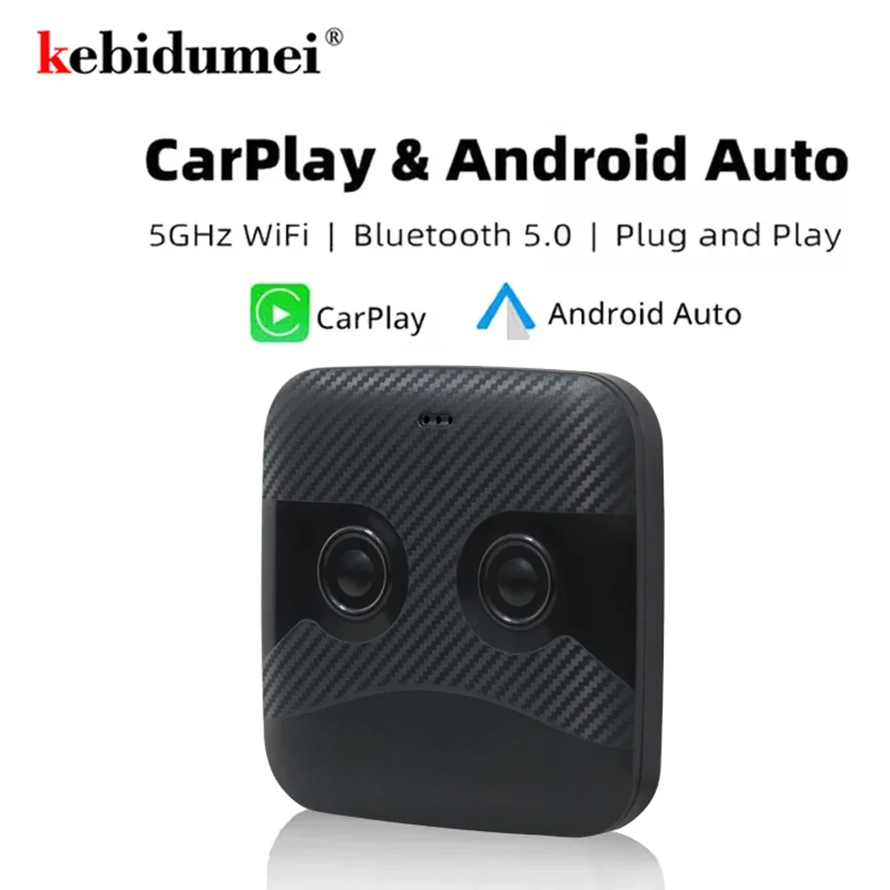 Kebidumei Mini Box Wired To Wireless CarPlay Android Auto 2in1 Wireless Adapter Plug And Play For BMW Audi Toyota Kia Nissan VW
Kebidumei Mini Box Wired To Wireless CarPlay Android Auto 2in1 Wireless Adapter Plug And Play For BMW Audi Toyota Kia Nissan VW