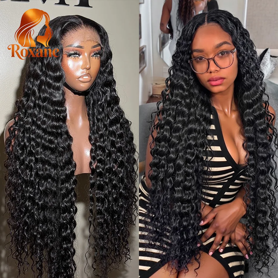 Roxane 220%Density 5x5 Glueless Human Hair Wigs 30 40 Inches Water Wave Curly Lace Front Wigs Deep Wave 13x6 HD Lace Frontal Wig
Roxane 220%Density 5x5 Glueless Human Hair Wigs 30 40 Inches Water Wave Curly Lace Front Wigs Deep Wave 13x6 HD Lace Frontal Wig