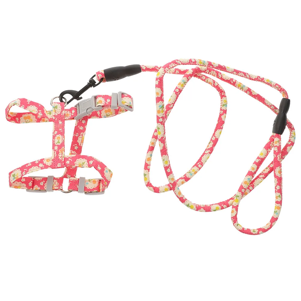 Adjustable Cat Harness Cat Leash Adjustable Set Red Small Flower M Size Comfortable Pet Rope For Walking Jogging Outdoors
Adjustable Cat Harness Cat Leash Adjustable Set Red Small Flower M Size Comfortable Pet Rope For Walking Jogging Outdoors