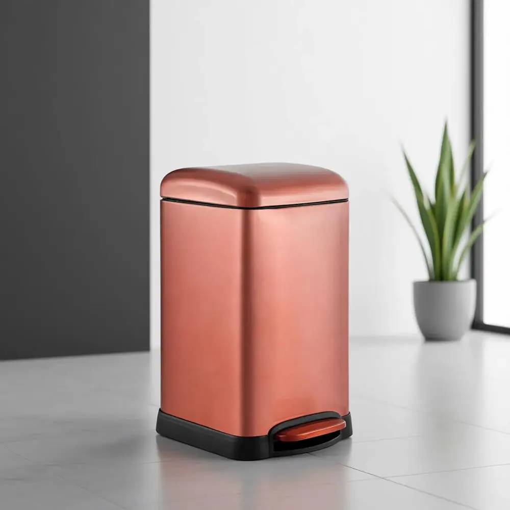 Retro Mini 3.2-Gallon Step-Open Trash Can with Soft-Close Lid, Suitable for Home, Kitchen, Laundry, Office, Bedroom, Bathroom, R
Retro Mini 3.2-Gallon Step-Open Trash Can with Soft-Close Lid, Suitable for Home, Kitchen, Laundry, Office, Bedroom, Bathroom, R