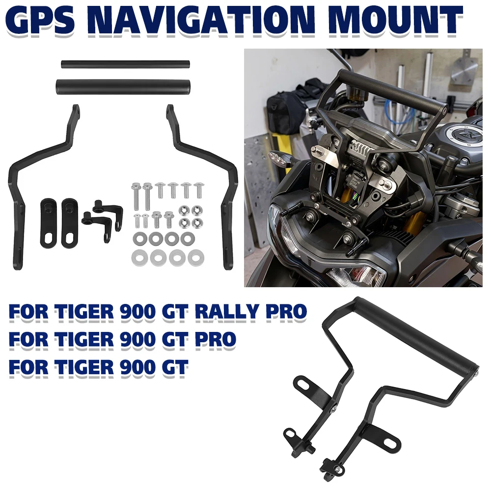 For Tiger 900 GT Rally Pro 2024-2026- Phone Support Holder GPS Navigation Mount Bracket Handlebar Bar Extension Stand Holder
For Tiger 900 GT Rally Pro 2024-2026- Phone Support Holder GPS Navigation Mount Bracket Handlebar Bar Extension Stand Holder