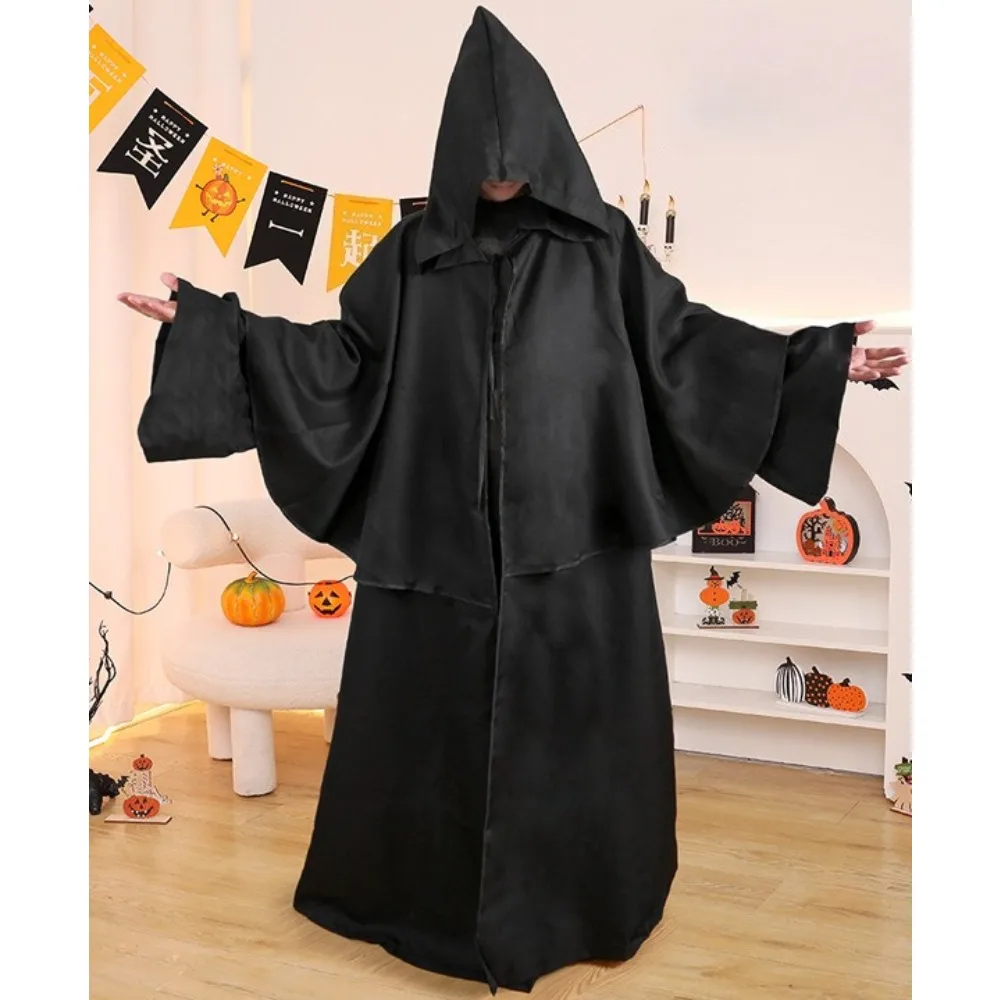 Ghost Dementors Cosplay Costume Unisex Gothic Horror Zombie Vampires Hooded Capes Day of The Dead Party Halloween Props Cloaks
Ghost Dementors Cosplay Costume Unisex Gothic Horror Zombie Vampires Hooded Capes Day of The Dead Party Halloween Props Cloaks