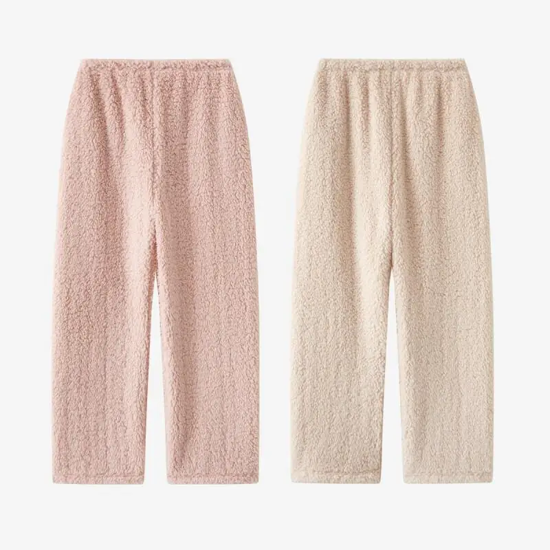 Women's Pajama Pants Autumn Winter Flannel Pants Fleece Lined Thick Warm Winter Sleepwear Loose Fit New Arrivals Pants Home Wear
Women's Pajama Pants Autumn Winter Flannel Pants Fleece Lined Thick Warm Winter Sleepwear Loose Fit New Arrivals Pants Home Wear