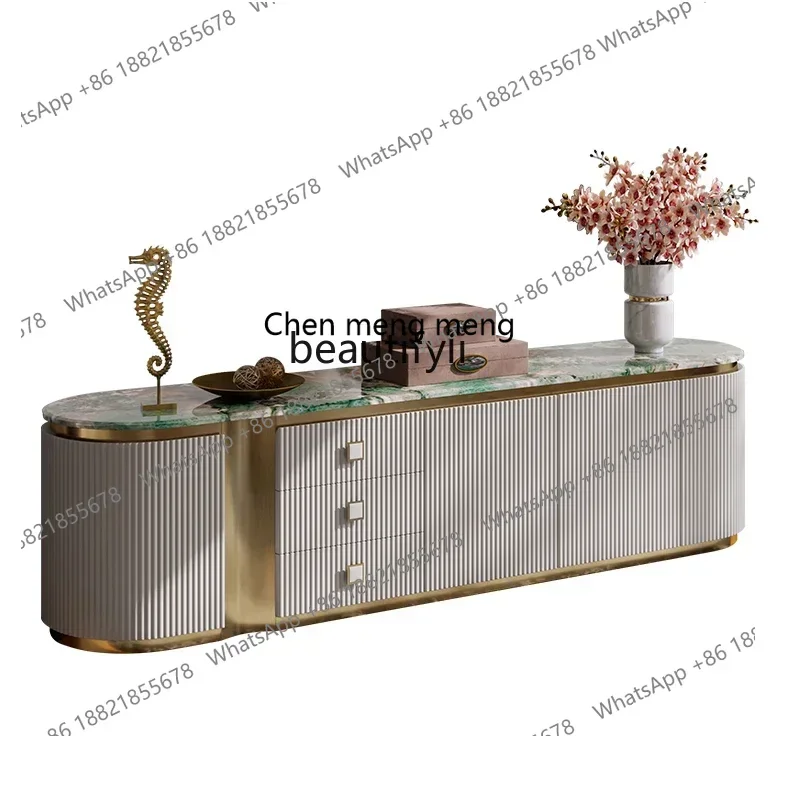 X Light luxury TV cabinet large apartment marble living room fashionable modern Italian floor cabinet coffee table combination
X Light luxury TV cabinet large apartment marble living room fashionable modern Italian floor cabinet coffee table combination