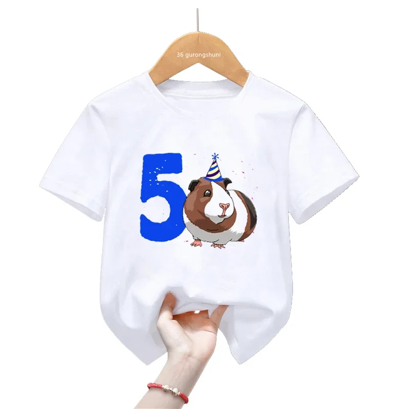 2024 4th/5th/6th/7th/9th Capybara Graphic Print Tshirt Girls/Boys Birthday Gift Kawaii Clothes Funny White Children'S Clothing
2024 4th/5th/6th/7th/9th Capybara Graphic Print Tshirt Girls/Boys Birthday Gift Kawaii Clothes Funny White Children'S Clothing