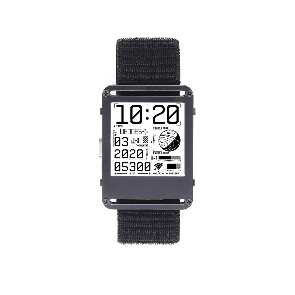 Watchy V2.0 — полностью часы с открытым исходным кодом и настраиваемыми электронными чернилами на базе дисплея ESP32, 1,54 дюйма, 200x200, 200 мАч
Watchy V2.0 — полностью часы с открытым исходным кодом и настраиваемыми электронными чернилами на базе дисплея ESP32, 1,54 дюйма, 200x200, 200 мАч