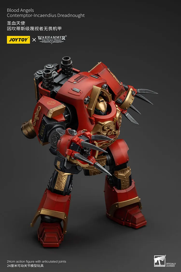 JOYTOY Warhammer "The Horus Heresy" Blood Angels Contemptor-Incaendius Dreadnought Action Figures Doll Decoration Gift Original
JOYTOY Warhammer "The Horus Heresy" Blood Angels Contemptor-Incaendius Dreadnought Action Figures Doll Decoration Gift Original