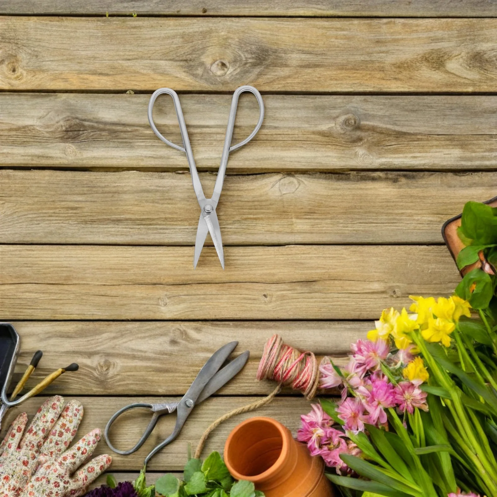 Stainless Steel Bonsai Pruner Garden Shears Ergonomic Handle for Precise Pruning Trimming Plants Flower Arrangement Tools
Stainless Steel Bonsai Pruner Garden Shears Ergonomic Handle for Precise Pruning Trimming Plants Flower Arrangement Tools