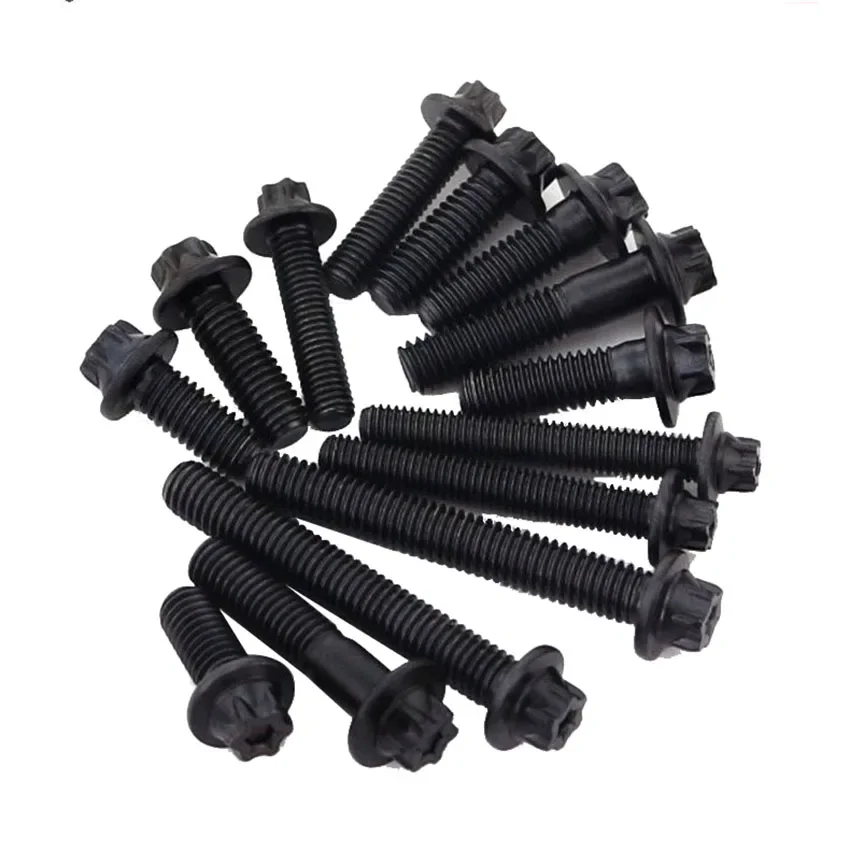 2/5/10/20pcs Torx-Head Bolt/Screw Grade 12.9 Black Profile Flange Head Torx M5 M6 Hexagon
2/5/10/20pcs Torx-Head Bolt/Screw Grade 12.9 Black Profile Flange Head Torx M5 M6 Hexagon