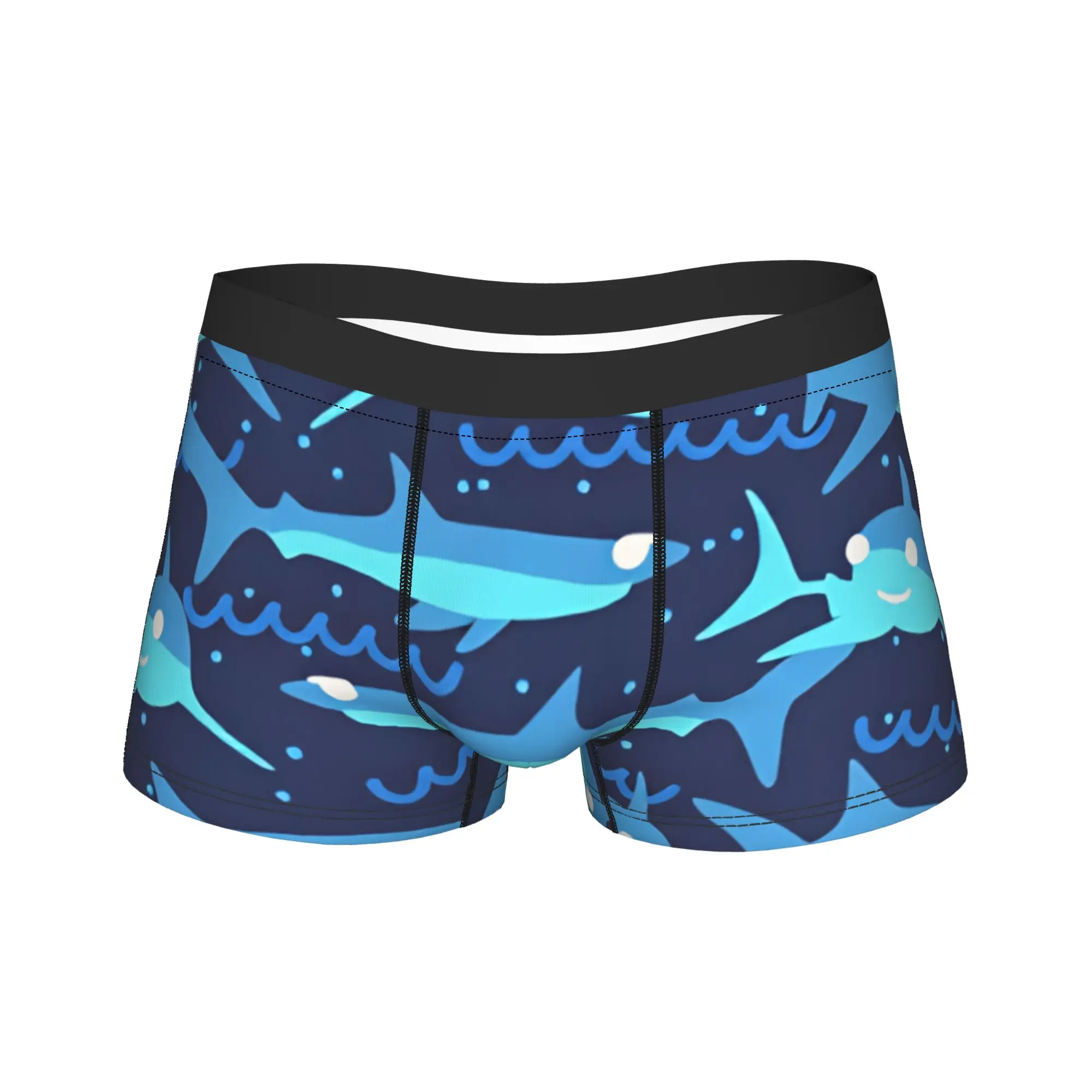 Flat Style Shark Print Boxer Brief Underwear High Quality Males Funny Boxershorts Design Oversize Panties
Flat Style Shark Print Boxer Brief Underwear High Quality Males Funny Boxershorts Design Oversize Panties