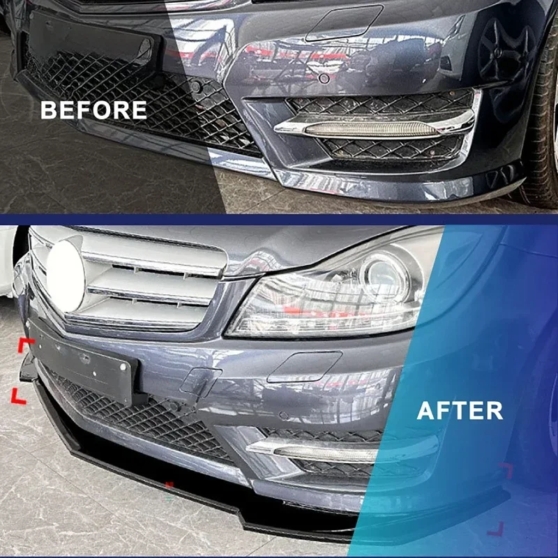 Car Front Bumper Lip Diffuser Spoiler for Mercedes-Benz C Class W204 S204 Facelift 2011-2014 AMG Line Sport
Car Front Bumper Lip Diffuser Spoiler for Mercedes-Benz C Class W204 S204 Facelift 2011-2014 AMG Line Sport