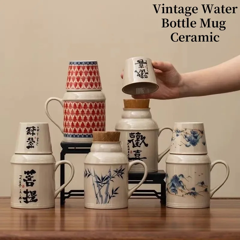 Vintage Warmer Household with Lid Brewing Teapot Tea Set Large Capacity Ceramic Stewed Tea Cup Flower Pattern
Vintage Warmer Household with Lid Brewing Teapot Tea Set Large Capacity Ceramic Stewed Tea Cup Flower Pattern