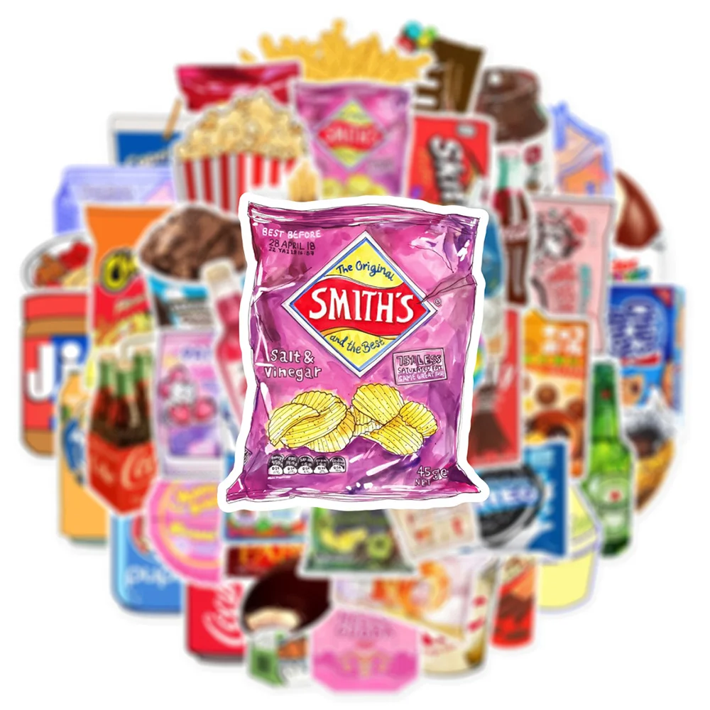 10/30/50pcs Cute Cartoon Snacks Food Stickers Waterproof Graffiti Phone Case Water Bottle Fridge INS Style Kawaii Sticker Packs
10/30/50pcs Cute Cartoon Snacks Food Stickers Waterproof Graffiti Phone Case Water Bottle Fridge INS Style Kawaii Sticker Packs