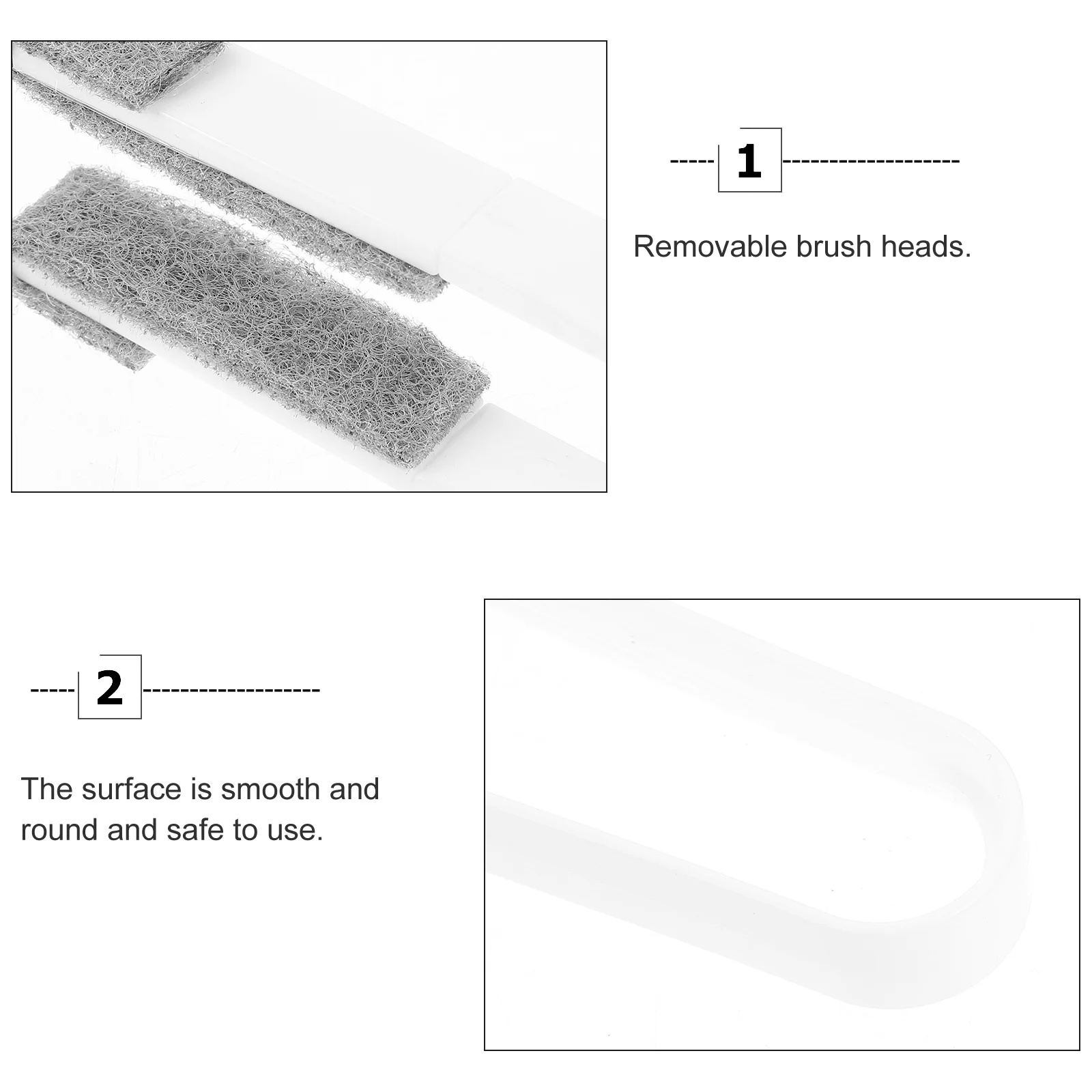 Cleaning Brush for Blinds Air Vents Duster White Gray Washable Simple Window Blinds Cleaner Tool Crevice for Fans
Cleaning Brush for Blinds Air Vents Duster White Gray Washable Simple Window Blinds Cleaner Tool Crevice for Fans