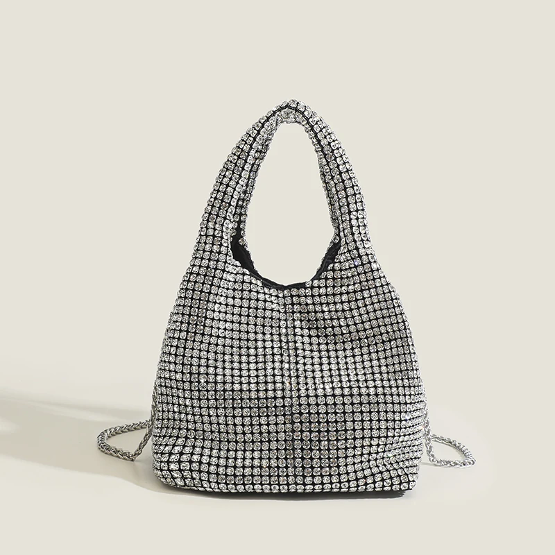 2025 new shiny crystal clutch stylish women's dinner bag luxury designer handmade wallet with rhinestone tote bag bucket shoulde
2025 new shiny crystal clutch stylish women's dinner bag luxury designer handmade wallet with rhinestone tote bag bucket shoulde