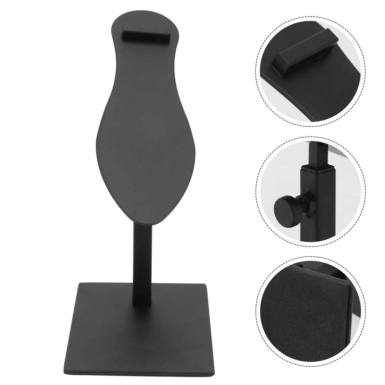 1pc Iron Display Stand For High Heels Compact Shoe Storage Iron Display Rack Black Sturdy Rack For Mall Use
1pc Iron Display Stand For High Heels Compact Shoe Storage Iron Display Rack Black Sturdy Rack For Mall Use