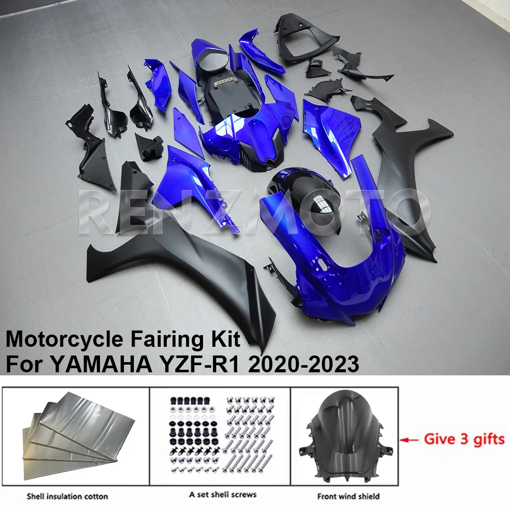 Комплект обтекателей для мотоцикла, комплект кузова из пластика для YAMAHA YZFR1 YZF-R1 YZF R1 2020-2023, аксессуары
Комплект обтекателей для мотоцикла, комплект кузова из пластика для YAMAHA YZFR1 YZF-R1 YZF R1 2020-2023, аксессуары