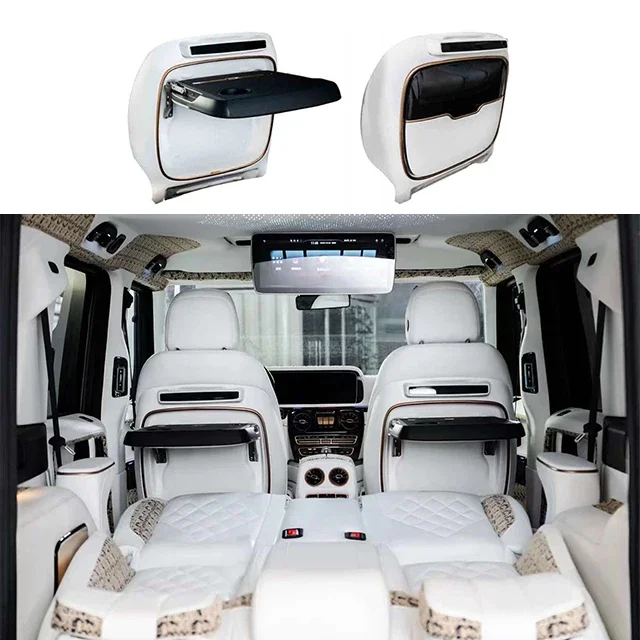 Multifunctional folding seat back for G-Class W464 W463 interior modification