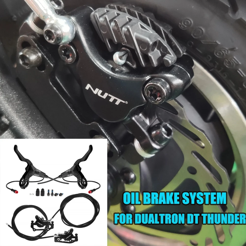 Oil Brake System Brake Level Capliar Hydraulic Brake Device System of Dualtron Dt For Thunder NUTT Electric Scooter
Oil Brake System Brake Level Capliar Hydraulic Brake Device System of Dualtron Dt For Thunder NUTT Electric Scooter