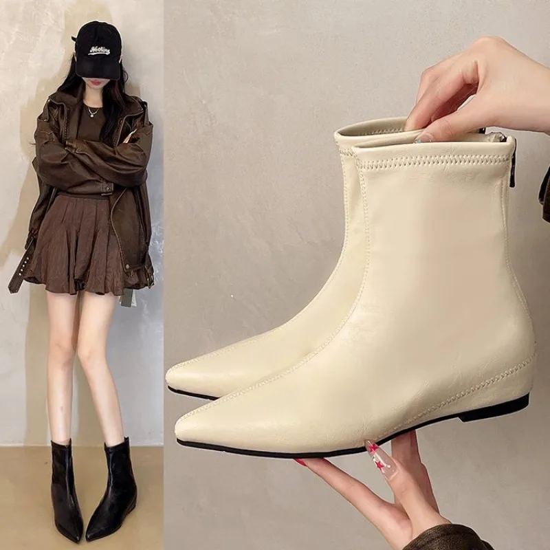 Women Ankle Boots 2026 New Genuine Leather Short Boots Women Flat Winter Fashion Women Knight Boots Fashion Plus Size 41 42
Women Ankle Boots 2026 New Genuine Leather Short Boots Women Flat Winter Fashion Women Knight Boots Fashion Plus Size 41 42
