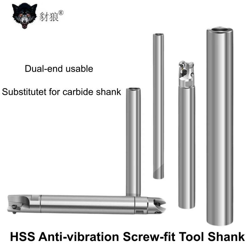 MFT HSS Anti-Vibration Lock Tooth Tool Holder M4 M5 M6 M8 M10 M12 M16 Boring Bar Milling Cutter Head Adapter CNC Lathe Tools
MFT HSS Anti-Vibration Lock Tooth Tool Holder M4 M5 M6 M8 M10 M12 M16 Boring Bar Milling Cutter Head Adapter CNC Lathe Tools