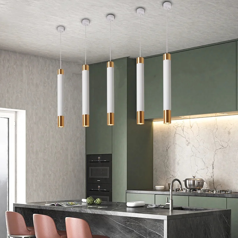 Modern Led Spotlight Pendant Lights for Kitchen Dining Room Island Bathroom Hanging Lamp Ceiling Decoration Lighting Tube Decor
Modern Led Spotlight Pendant Lights for Kitchen Dining Room Island Bathroom Hanging Lamp Ceiling Decoration Lighting Tube Decor