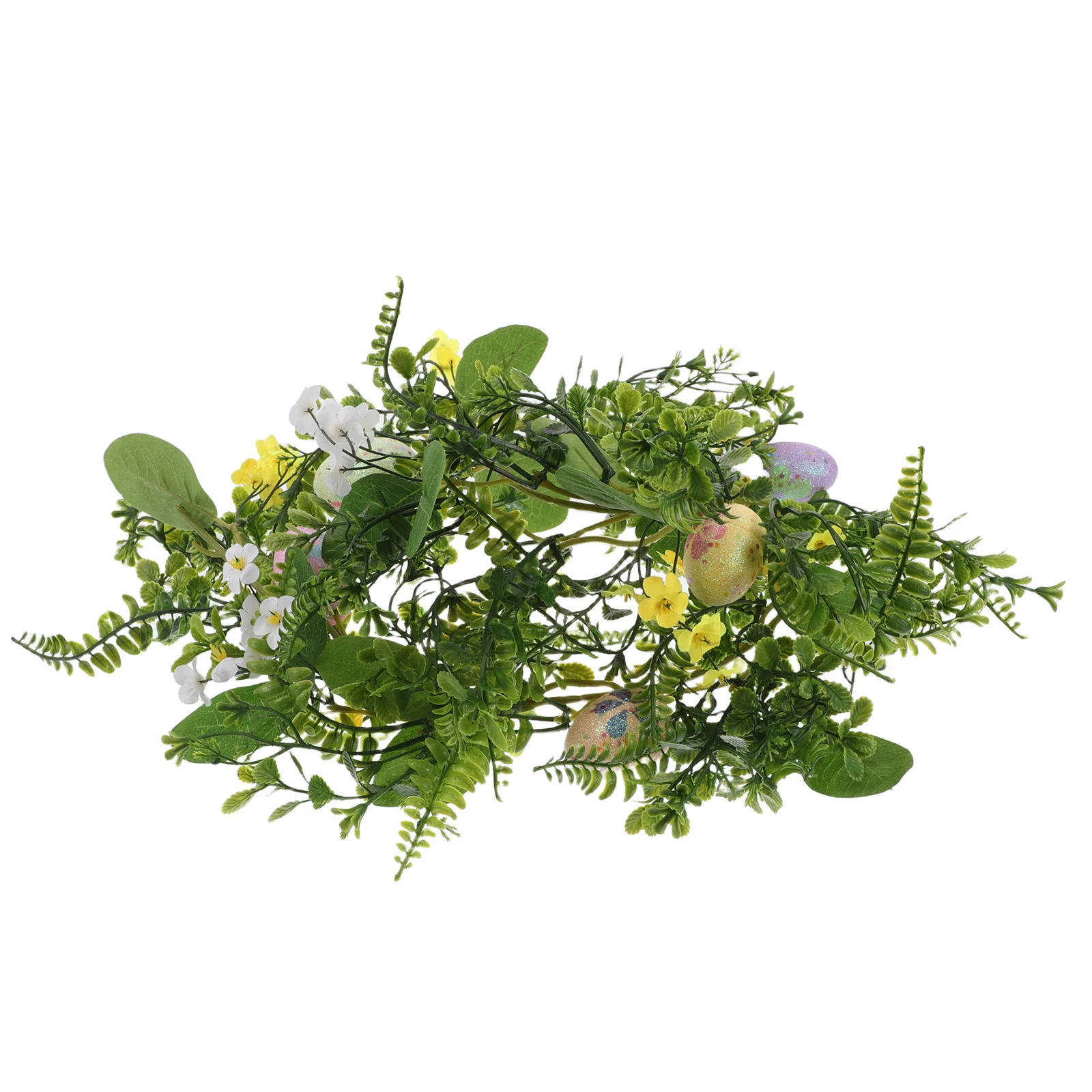 Faux Easter Egg Vine Artificial Green Leaves Garland Realistic Egg Indoor Wall Hanging Decor Spring Festival Home Decoration
Faux Easter Egg Vine Artificial Green Leaves Garland Realistic Egg Indoor Wall Hanging Decor Spring Festival Home Decoration