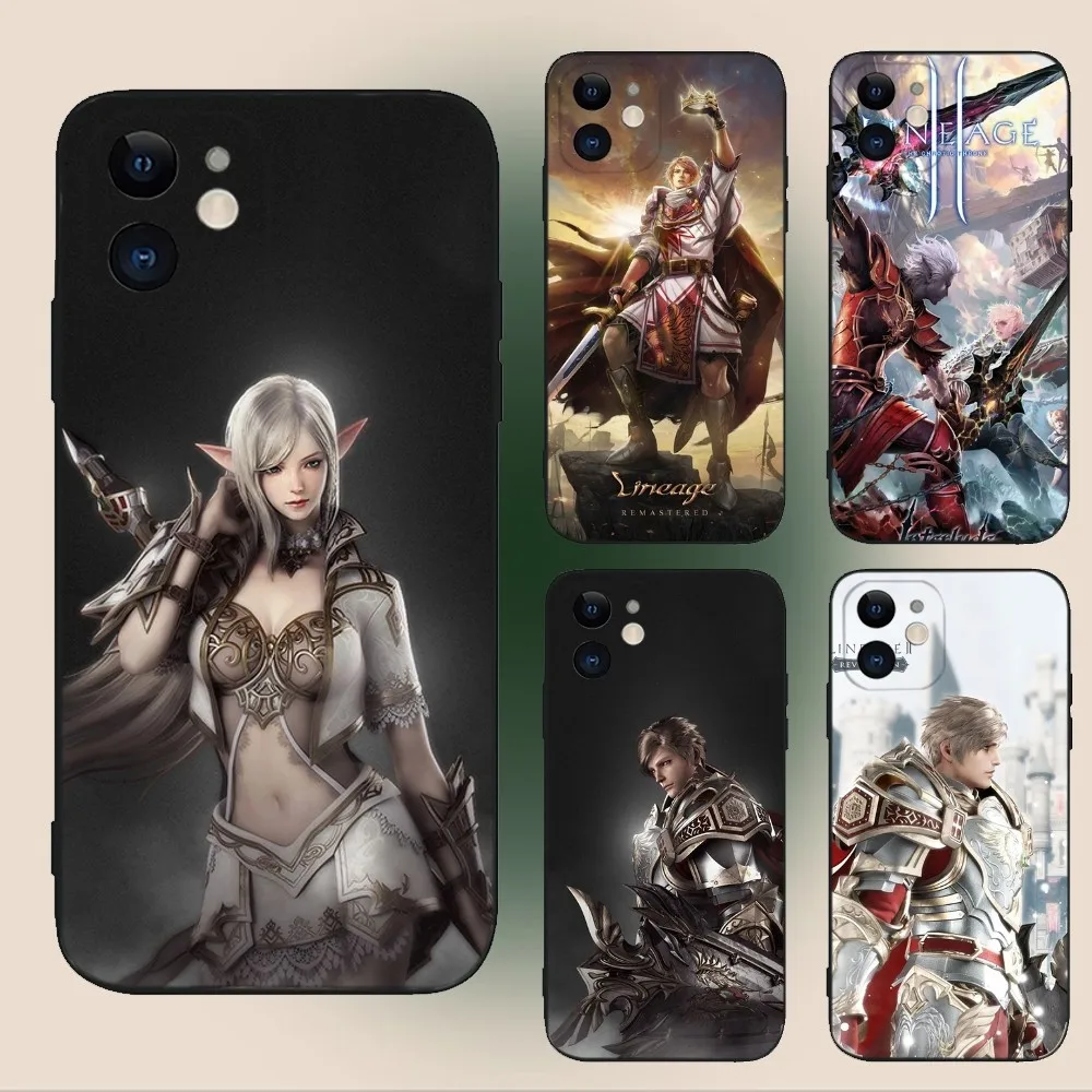 L-Lineage 2 Game Phone Case For iPhone 15,14,13,12,11,Plus,Pro Max,XS,X,XR,SE,Mini,8,7 Soft Silicone Black Cover
L-Lineage 2 Game Phone Case For iPhone 15,14,13,12,11,Plus,Pro Max,XS,X,XR,SE,Mini,8,7 Soft Silicone Black Cover