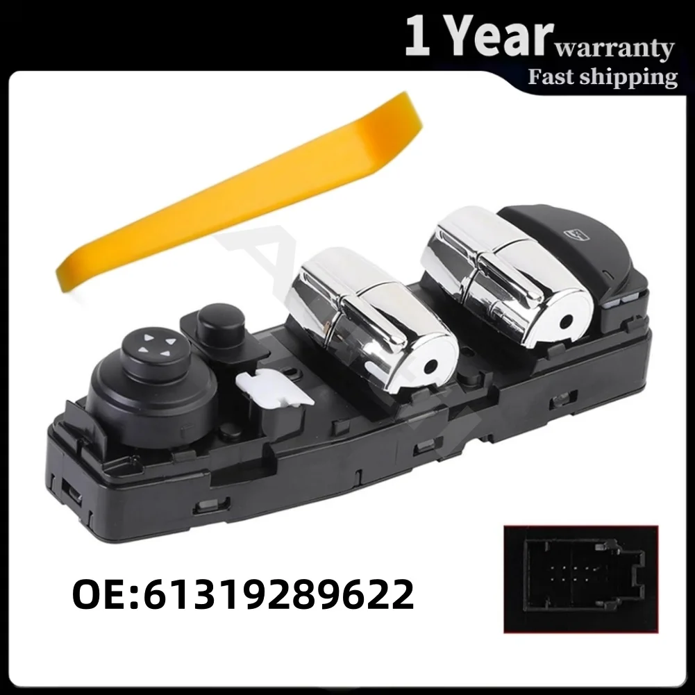 LHD Driver Side Window Regulator Master Switch 61319289622 for Mini Cooper F55 Four Door Left Hand Drive Replacement Accessories
LHD Driver Side Window Regulator Master Switch 61319289622 for Mini Cooper F55 Four Door Left Hand Drive Replacement Accessories