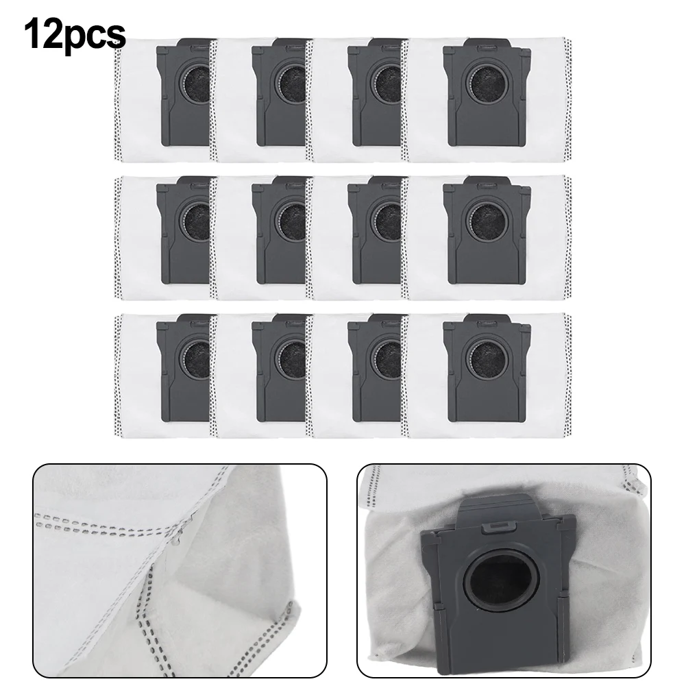 12pcs Vacuum Cleaner Bag Advanced Filtration System For L40 / L50 / L10s Gen 2 / For X30 / For X40 Robot Vacuum Cleaner
12pcs Vacuum Cleaner Bag Advanced Filtration System For L40 / L50 / L10s Gen 2 / For X30 / For X40 Robot Vacuum Cleaner
