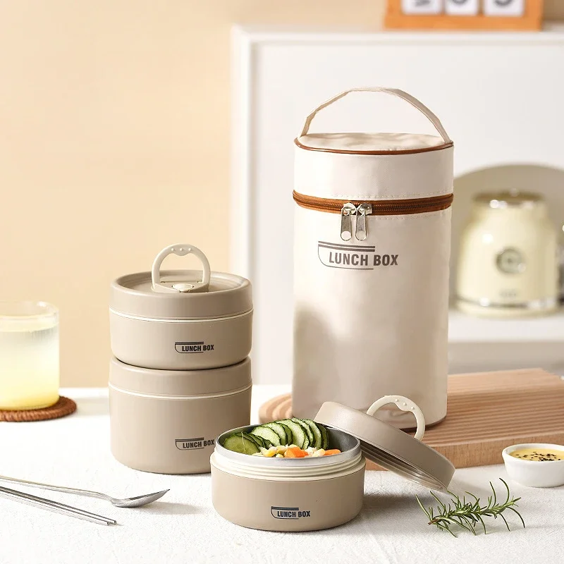 Insulated Food Lunch Container Set Portable Thermal Lunch Box 3 Separate Stackable Lunch Container
Insulated Food Lunch Container Set Portable Thermal Lunch Box 3 Separate Stackable Lunch Container