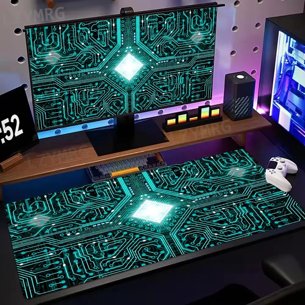 Circuit Board Pattern Mouse Pad Large Rubber Anti-slip PC Desk Accessories Mousepad for Office and Gamer Keyboard Mats Decor Mat
Circuit Board Pattern Mouse Pad Large Rubber Anti-slip PC Desk Accessories Mousepad for Office and Gamer Keyboard Mats Decor Mat
