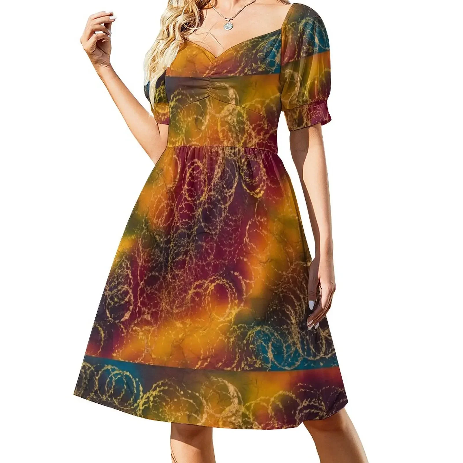 Colorful Circles Short-Sleeved Dress Woman dresses dresses for official occasions
Colorful Circles Short-Sleeved Dress Woman dresses dresses for official occasions