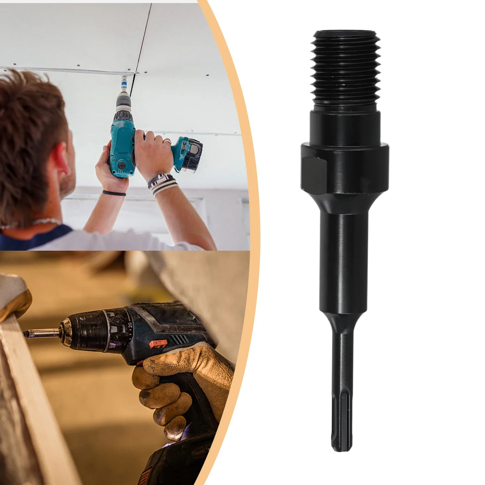 Hollow Drill Bit Adapter 1-1/4 UNC Male Thread Hollow Drill Bit Adapter, Suitable For SDS-PLUS MAX Shank Conversion Tool Access
Hollow Drill Bit Adapter 1-1/4 UNC Male Thread Hollow Drill Bit Adapter, Suitable For SDS-PLUS MAX Shank Conversion Tool Access