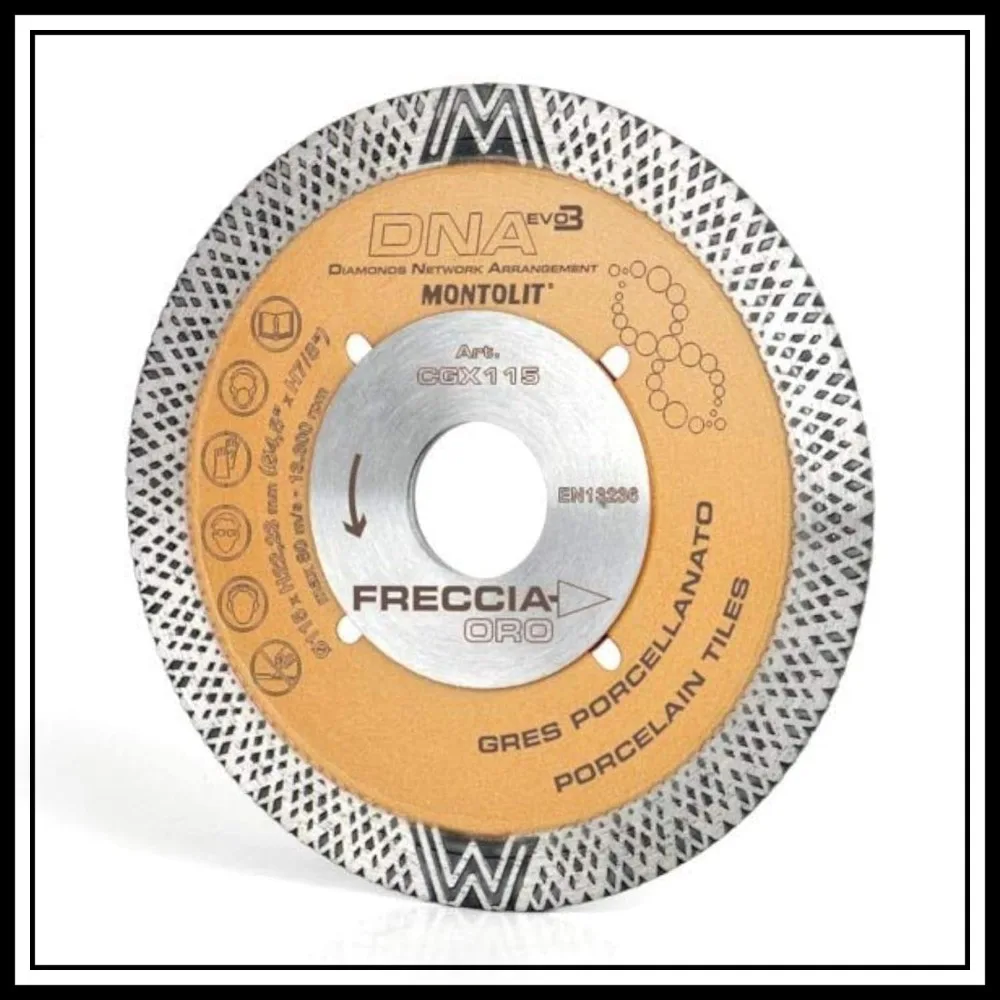 4.5 Inch Porcelain Tile Blade for Ceramic Cutting, Premium Diamond Blade
4.5 Inch Porcelain Tile Blade for Ceramic Cutting, Premium Diamond Blade