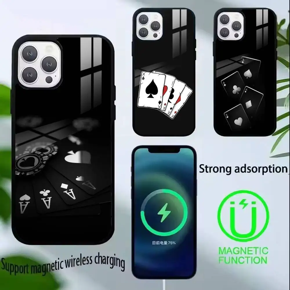 Stylish Playing Card Design Phone Case For iPhone17,16,15,14,13,12,11 Plus,Pro Allows magnetic wireless charging
Stylish Playing Card Design Phone Case For iPhone17,16,15,14,13,12,11 Plus,Pro Allows magnetic wireless charging