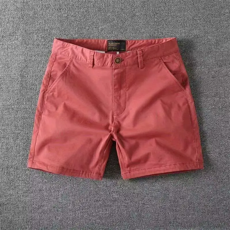 Pure Cotton Men's Retro Summer Shorts Elastic Waist Four-Fifths Length Casual Workwear American Style Three-Quarter Length
Pure Cotton Men's Retro Summer Shorts Elastic Waist Four-Fifths Length Casual Workwear American Style Three-Quarter Length