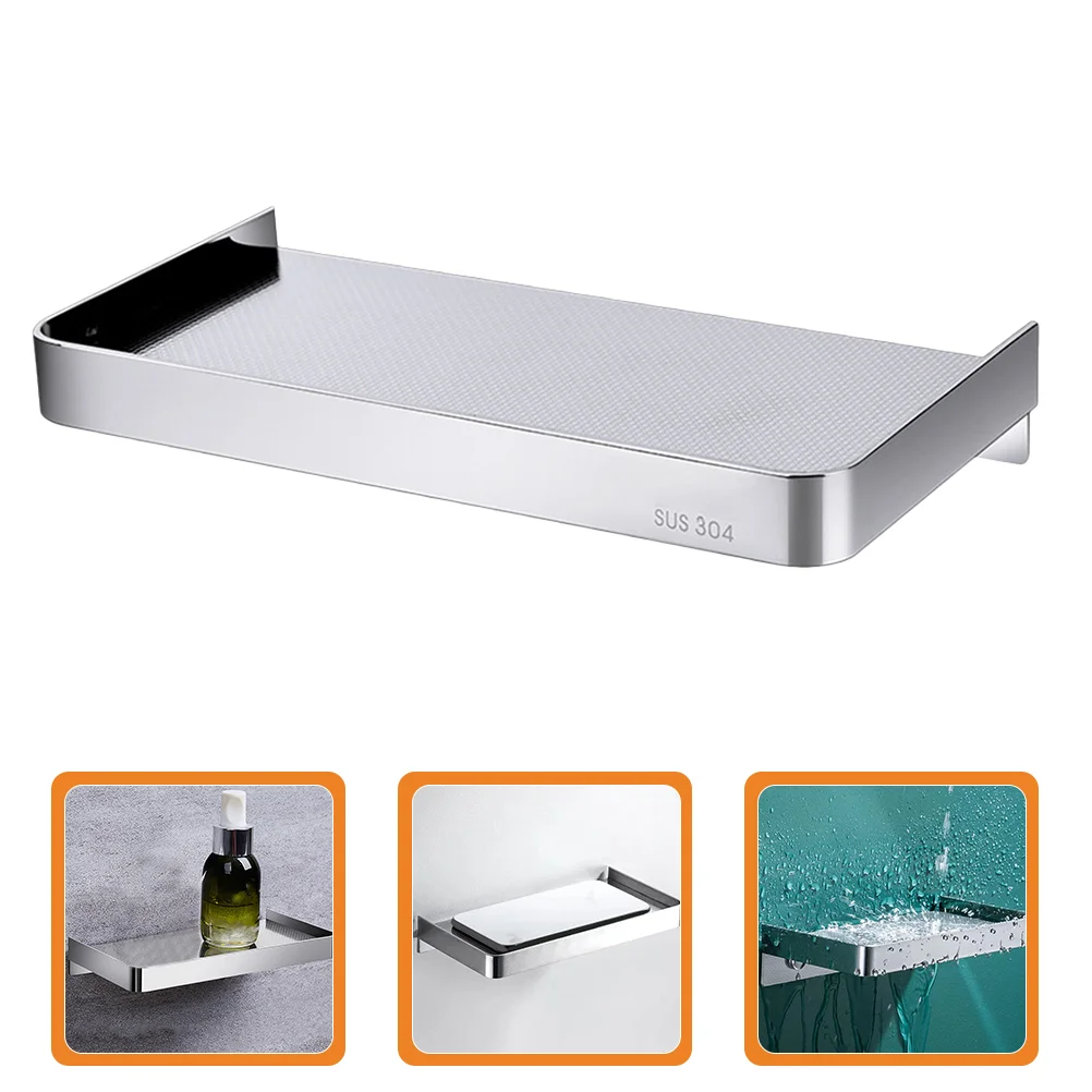 Shelf Wall Mounted Phone Toilet Holder Paper Stand Bracket Stick-on Floating Shelves Stainless Steel
Shelf Wall Mounted Phone Toilet Holder Paper Stand Bracket Stick-on Floating Shelves Stainless Steel