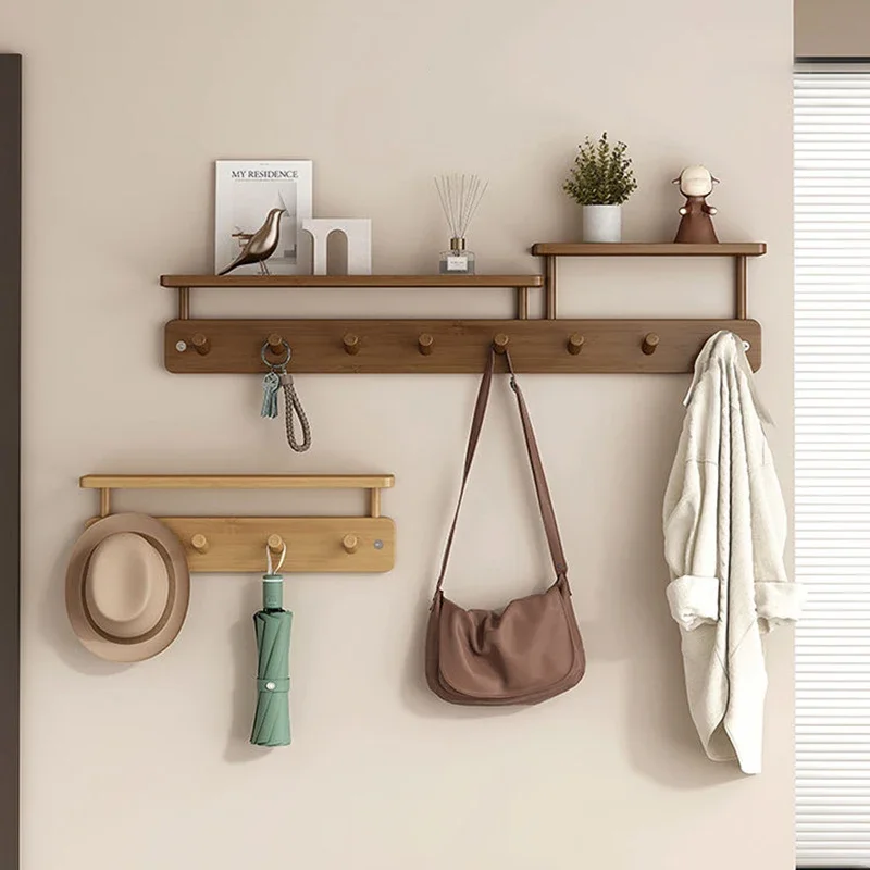 Wall Mounted Coat Racks Entrance Hall Clothes Storage Rack Stand Interior Hallway Clothing Organizer Hanger with Storage Shelf
Wall Mounted Coat Racks Entrance Hall Clothes Storage Rack Stand Interior Hallway Clothing Organizer Hanger with Storage Shelf