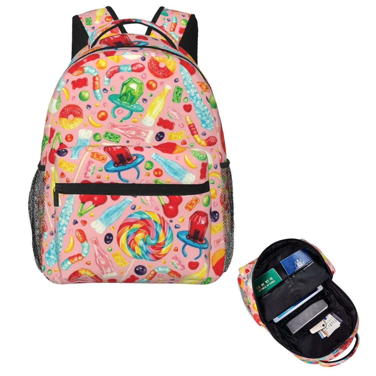 Candy Collection Backpack Hot Sale Daypack Large Capacity Children BookBag School Bag Shoulder Bags for Men Women
Candy Collection Backpack Hot Sale Daypack Large Capacity Children BookBag School Bag Shoulder Bags for Men Women