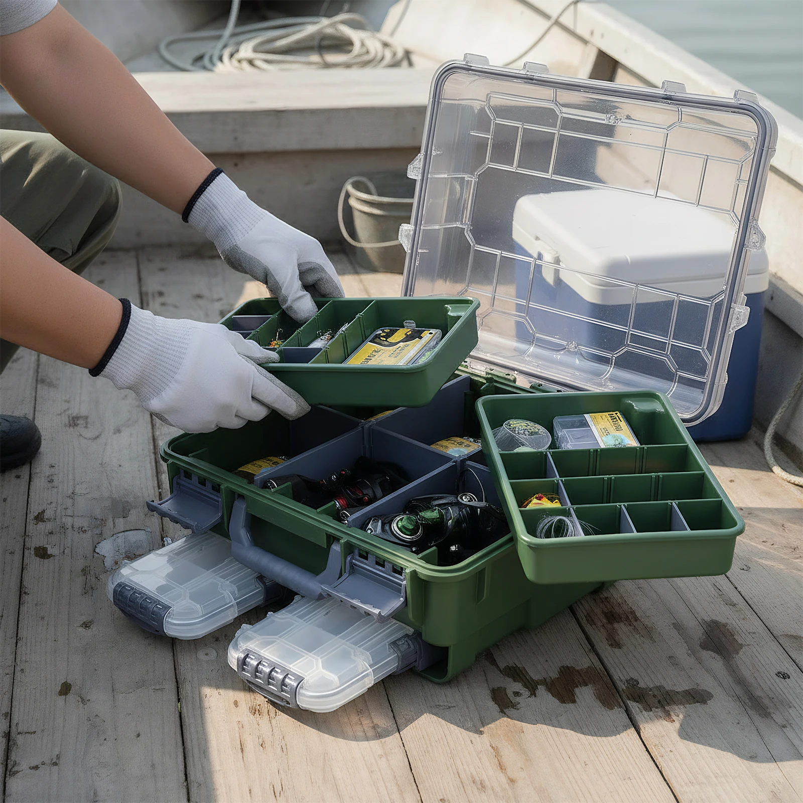 Thicker Floating Airtight Stowaway Removal Inside Design Tackle Systems Stowaway Box for Men Women Xmas Surprise Fishing Gifts
Thicker Floating Airtight Stowaway Removal Inside Design Tackle Systems Stowaway Box for Men Women Xmas Surprise Fishing Gifts