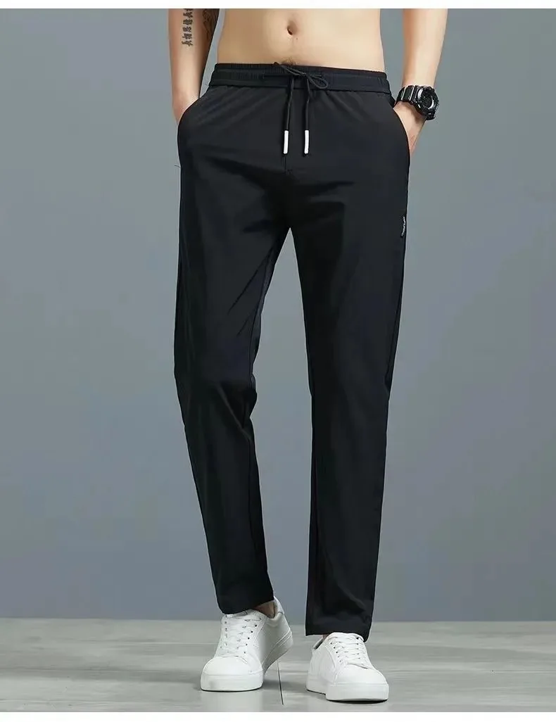 Men Multi-Scenario Quick Dry Casual Pants Comfort Breathable High Elastic All-match Straight Pants
Men Multi-Scenario Quick Dry Casual Pants Comfort Breathable High Elastic All-match Straight Pants