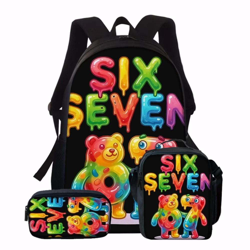1/2/3/4/5PCS Numbered 6&7 Pattern Backpack Set | The Perfect Choice for School & Travel
1/2/3/4/5PCS Numbered 6&7 Pattern Backpack Set | The Perfect Choice for School & Travel