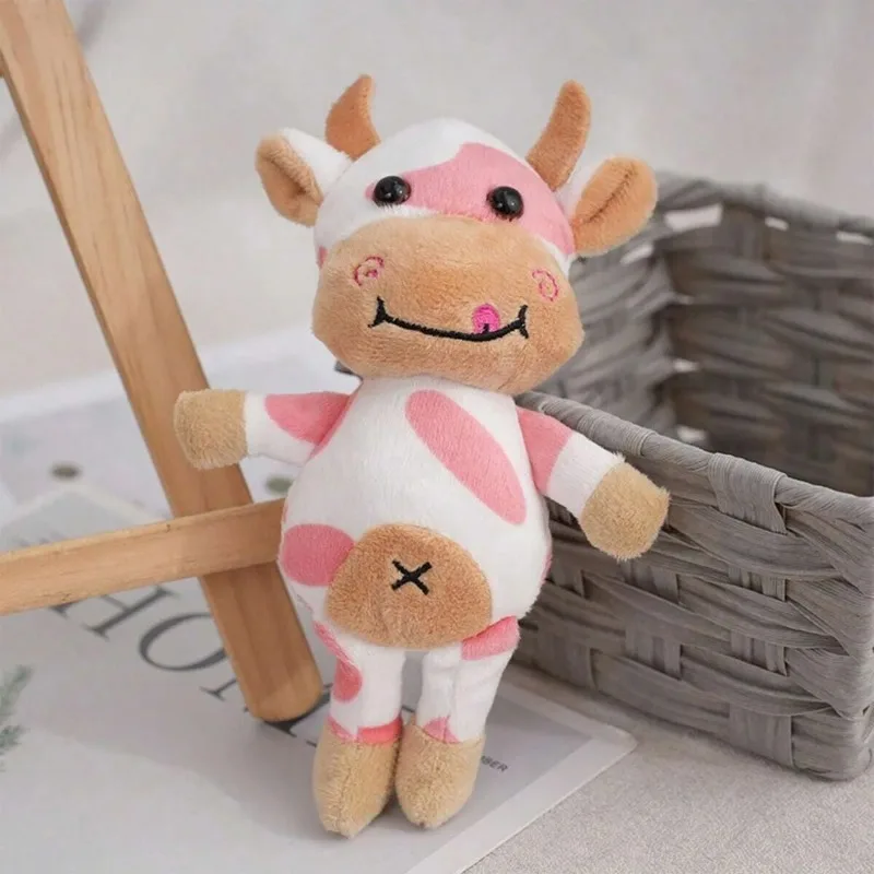 18cm Cute Milk Cow Plush Toy Animal Stuffed Doll Keyring Festival Birthday Gift Kawaii Decor Plush Keychain Toys for Boys Girls
18cm Cute Milk Cow Plush Toy Animal Stuffed Doll Keyring Festival Birthday Gift Kawaii Decor Plush Keychain Toys for Boys Girls