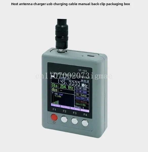 Intercom Handheld Frequency Meter SF-103 Analog DMR Digital Signal Reader SF103 Mute Frequency Meter
Intercom Handheld Frequency Meter SF-103 Analog DMR Digital Signal Reader SF103 Mute Frequency Meter
