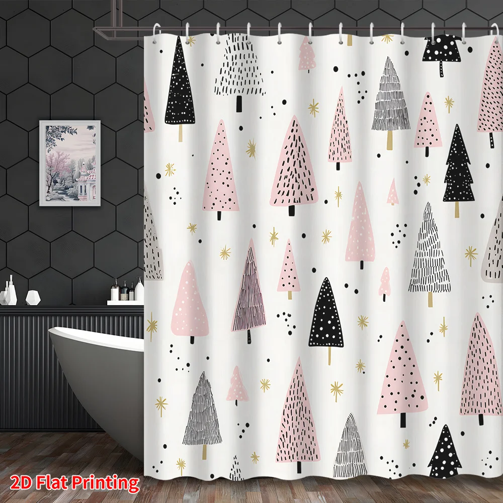 Aesthetic Tree Pattern Shower Curtain Bath Decor Woodland Forest Minimalist Print Waterproof 90x180cm Bathroom Curtain
Aesthetic Tree Pattern Shower Curtain Bath Decor Woodland Forest Minimalist Print Waterproof 90x180cm Bathroom Curtain