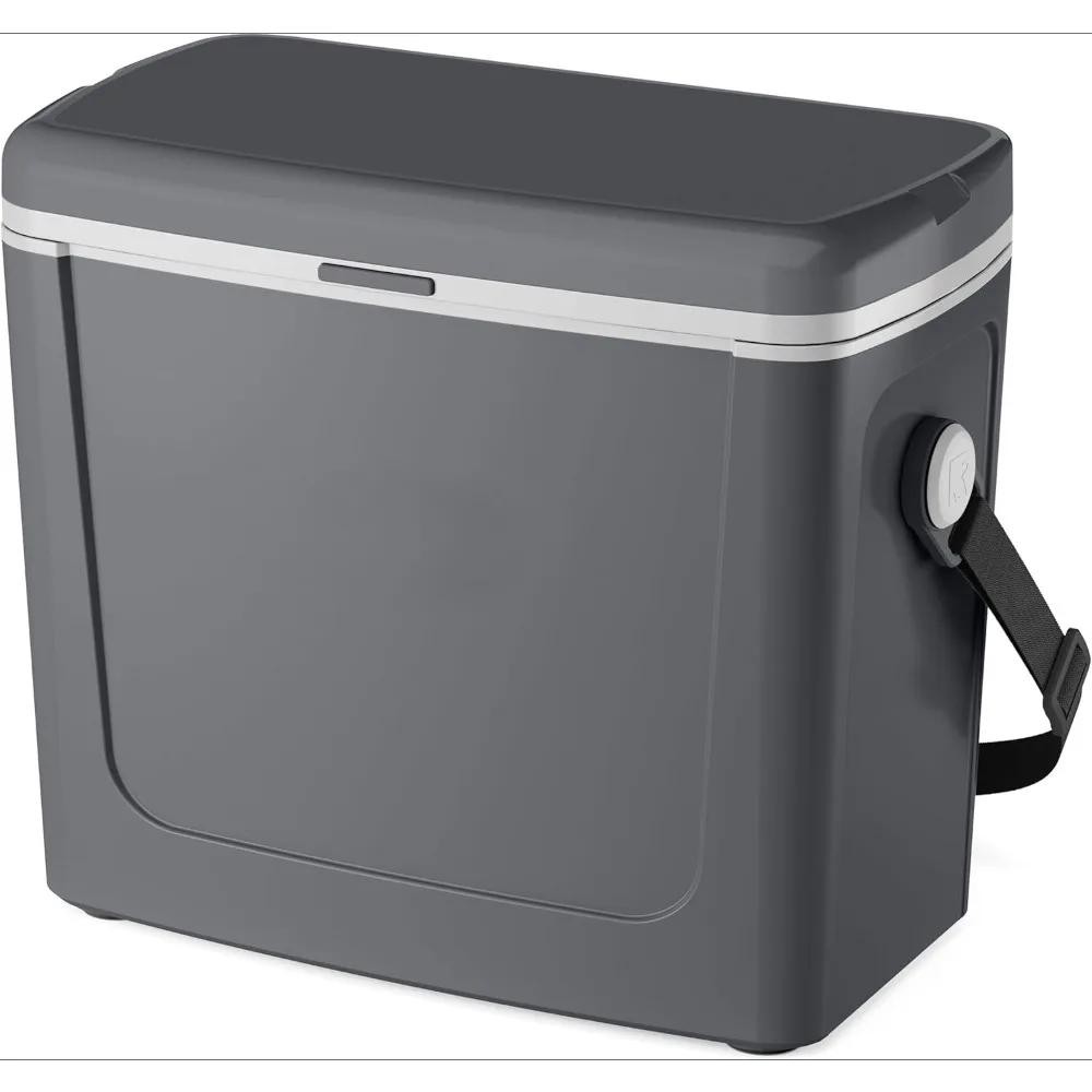16 Qt Road Trip Cooler, Hard Insulated Portable with Strap and Handle for Outdoor, Beach, Picnic, Camping, Sports
16 Qt Road Trip Cooler, Hard Insulated Portable with Strap and Handle for Outdoor, Beach, Picnic, Camping, Sports