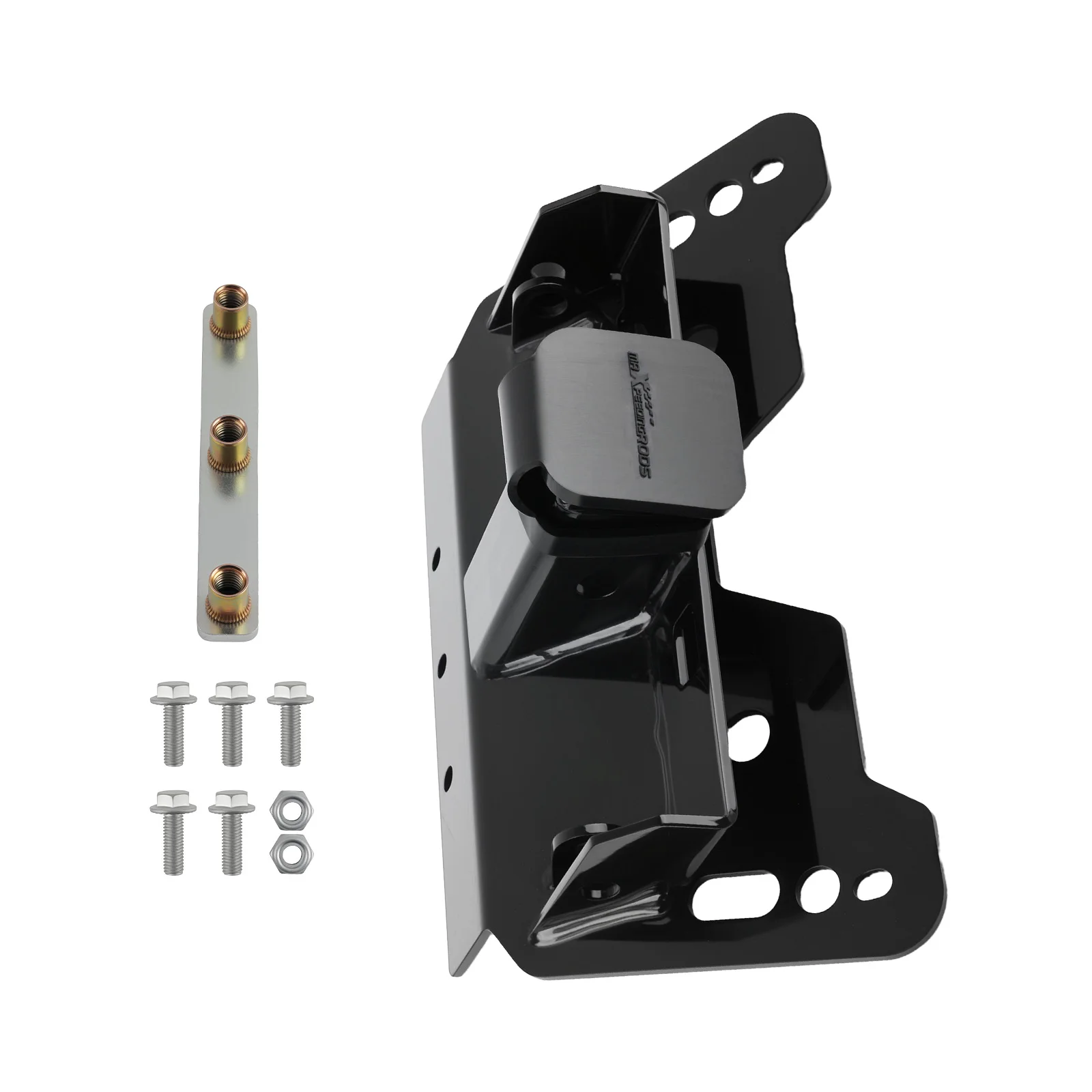 2" Steel Front Hitch Mount for Polaris Ranger Black Powder Coated Receiver
2" Steel Front Hitch Mount for Polaris Ranger Black Powder Coated Receiver