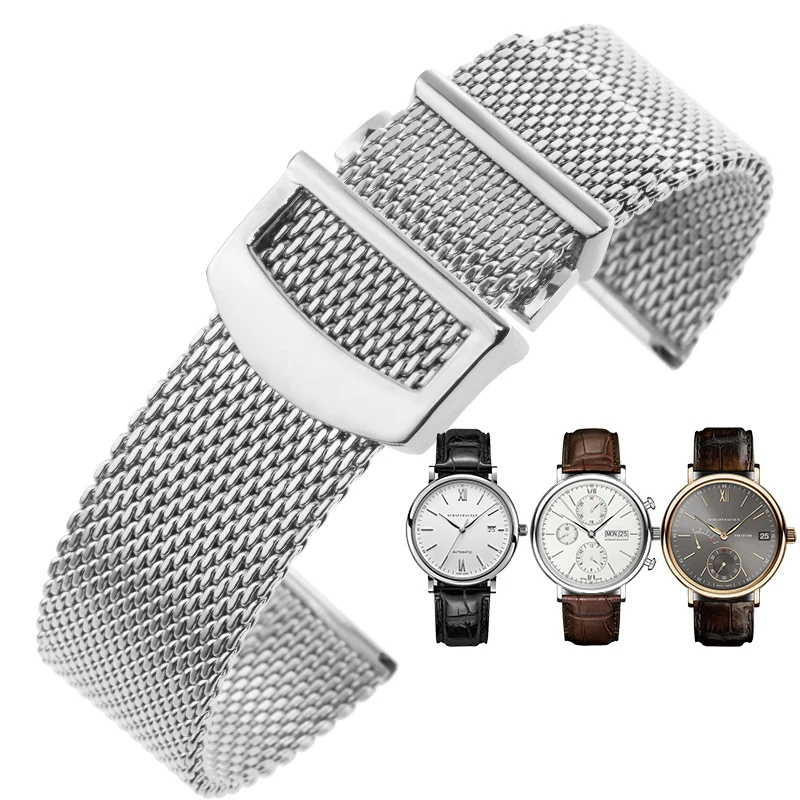 20mm 22mm Watch Chain For IWC PORTUGIESER W391012 IW356505 Series High Quality Milan Mesh Stainless Steel Watchband Strap
20mm 22mm Watch Chain For IWC PORTUGIESER W391012 IW356505 Series High Quality Milan Mesh Stainless Steel Watchband Strap